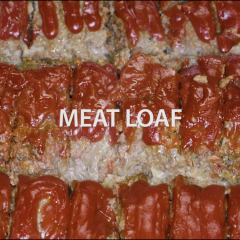 Meat Loaf with Garlic Mashed Potatoes and Green Beans/Brussel Sprouts and Apple Pie Bake