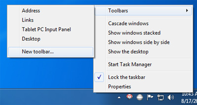 Create a Toolbar