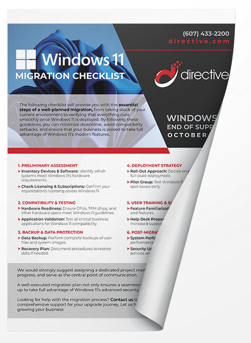 Windows 11 Migration Checklist