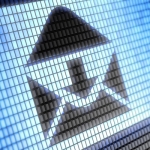 pixelated envelope download icon