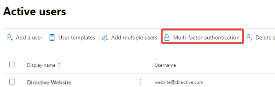 smtp mail office 365 multi factor authentication